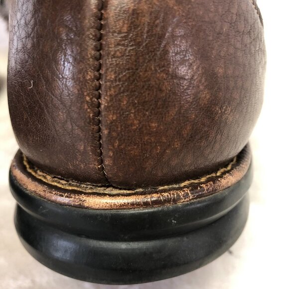 Nunn Bush Men's Leather Lace Up Brown Oxford Loafers Size 9 - Picture 16 of 16